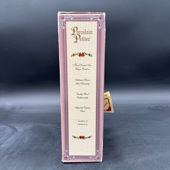 Vintage Porcelain Doll Hand Painted Porcelain Petites - Picture 7 of 11